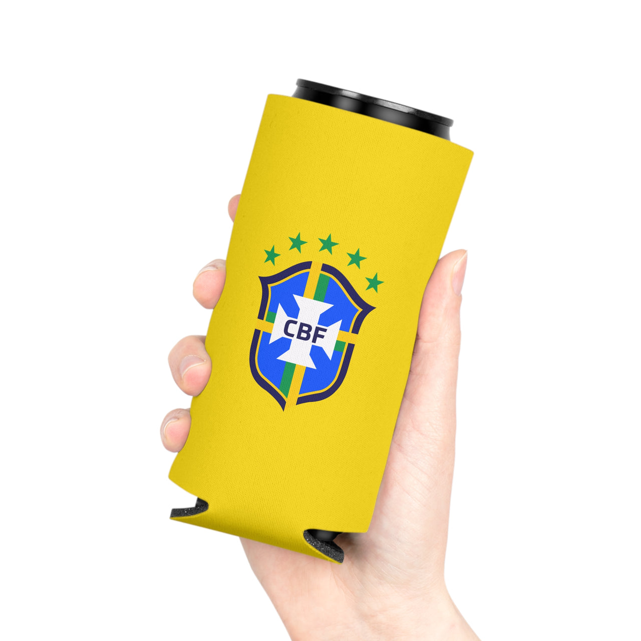 Brazil National Team Can Cooler — Drink Sleeve