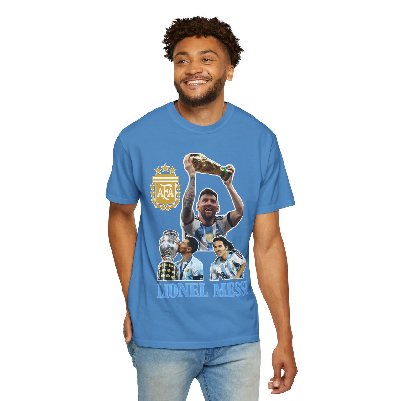 Lionel Messi Argentina Graphic Tee - Unisex