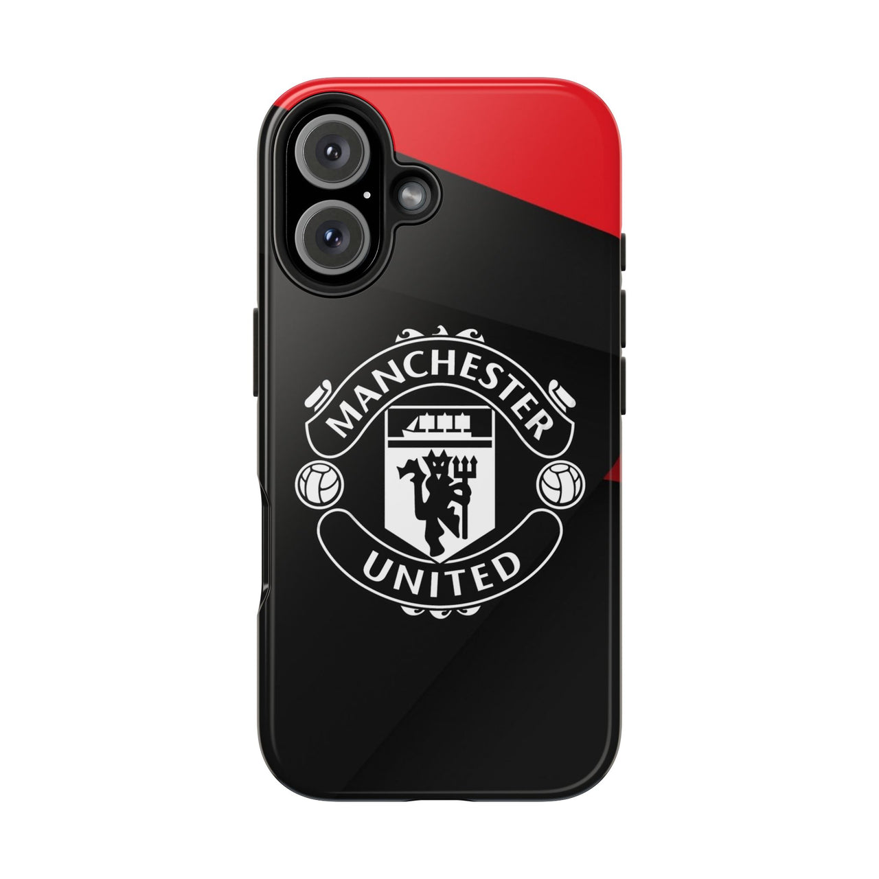 Manchester United Phone Case - Black & Red