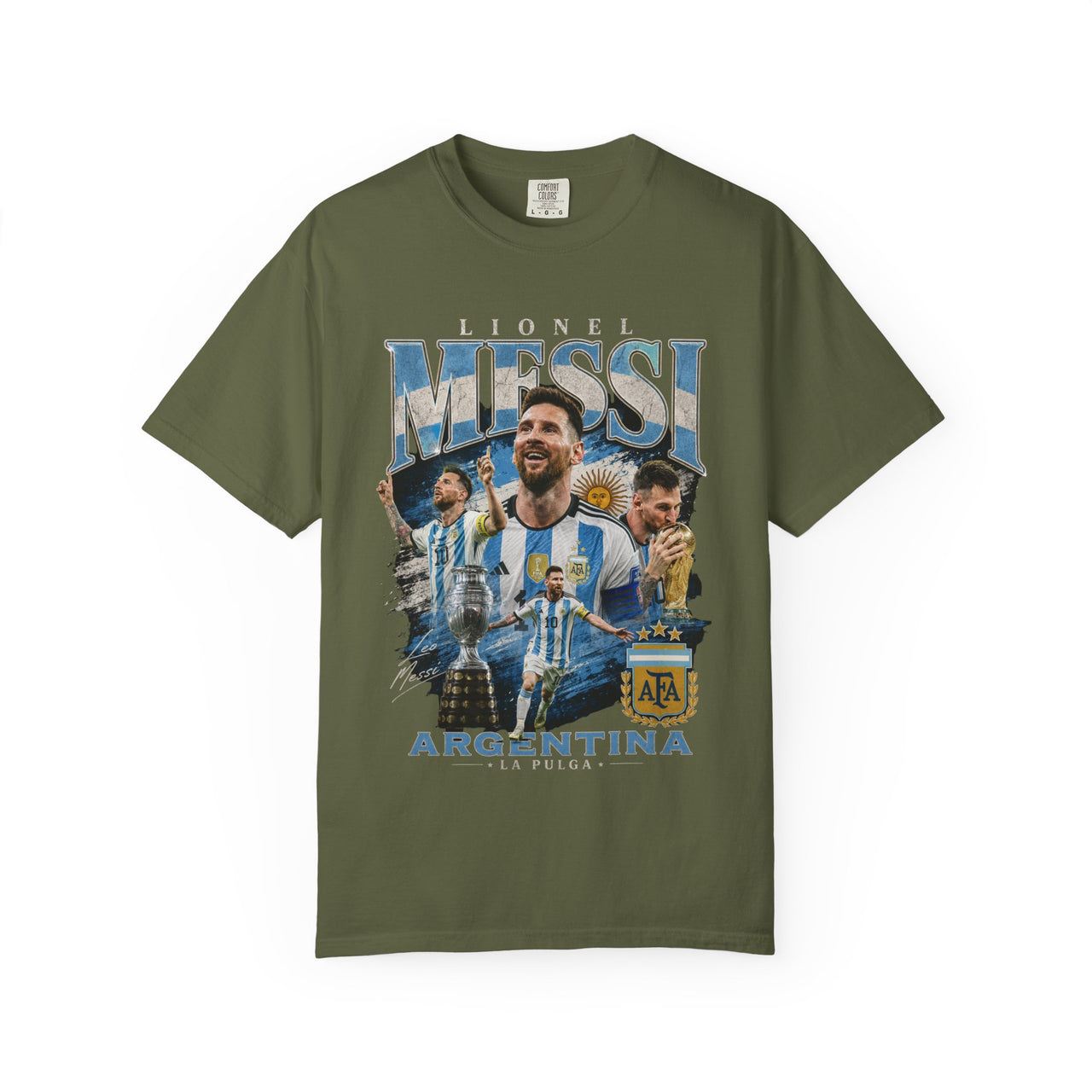 Lionel Messi Argentina Graphic Tee - Unisex