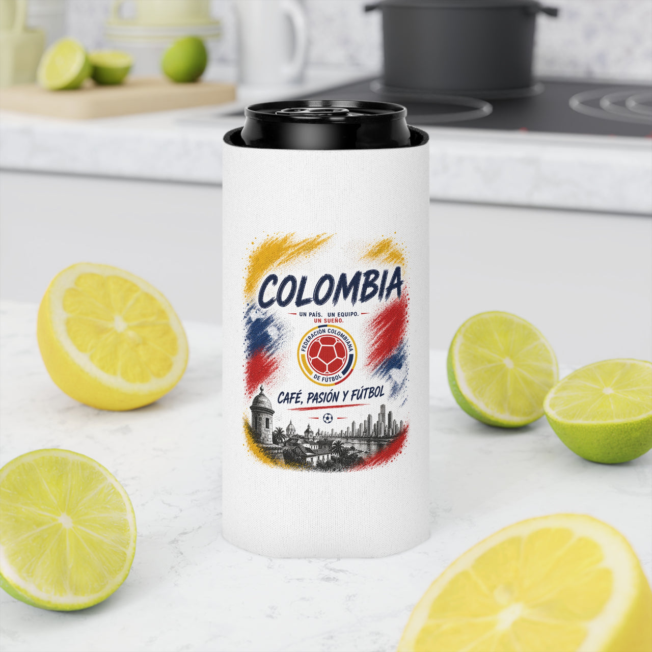 Colombia National Team Can Cooler — Drink Sleeve