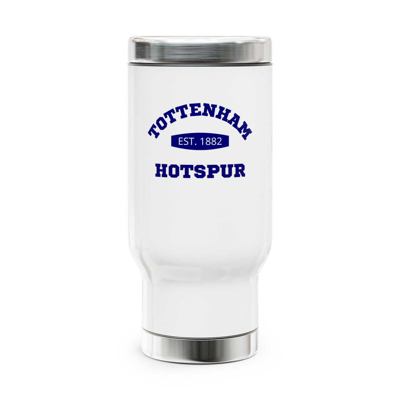 Tottenham Stainless Steel Travel Mug with Handle, 14oz