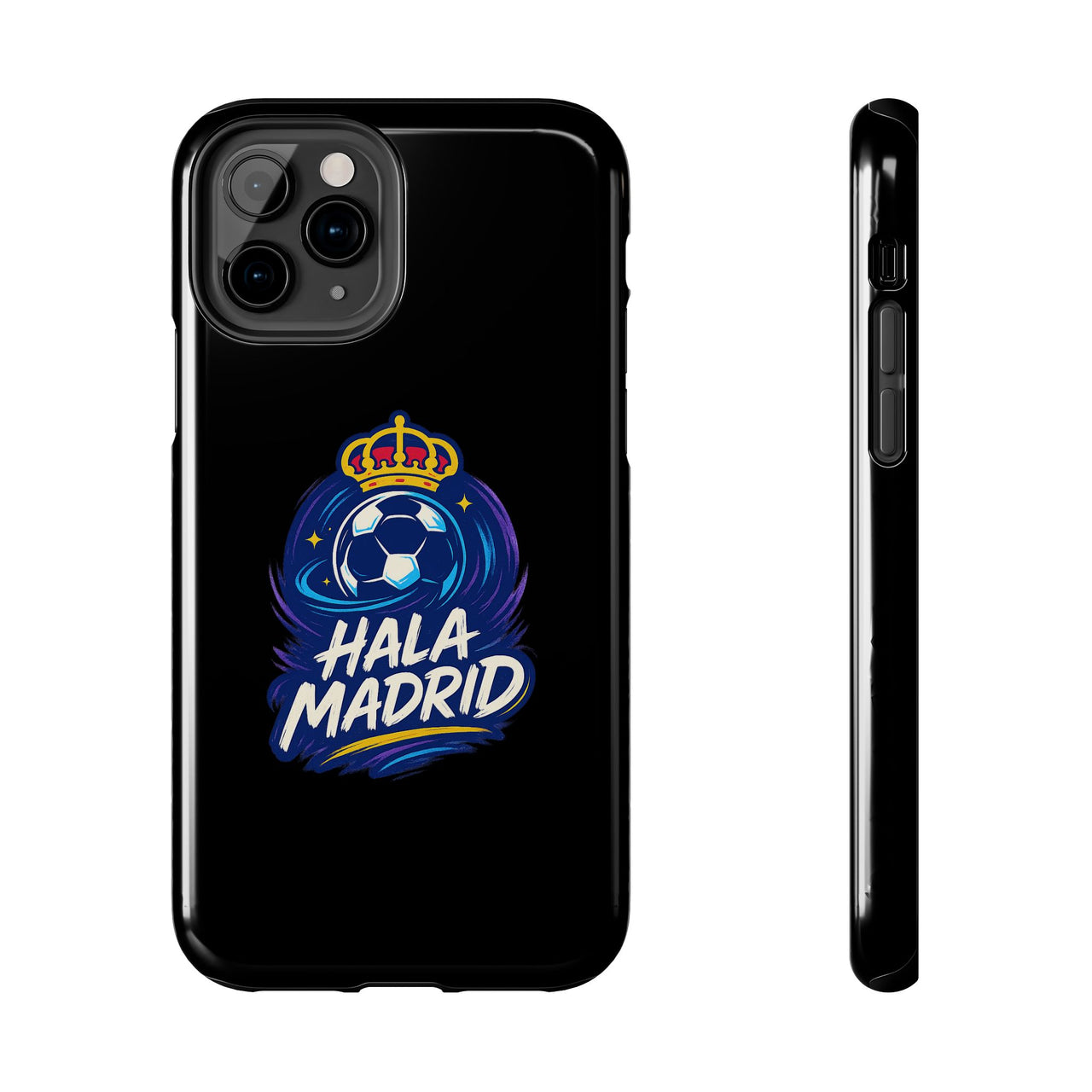 Real Madrid 'Hala Madrid'  Tough Phone Case - Black