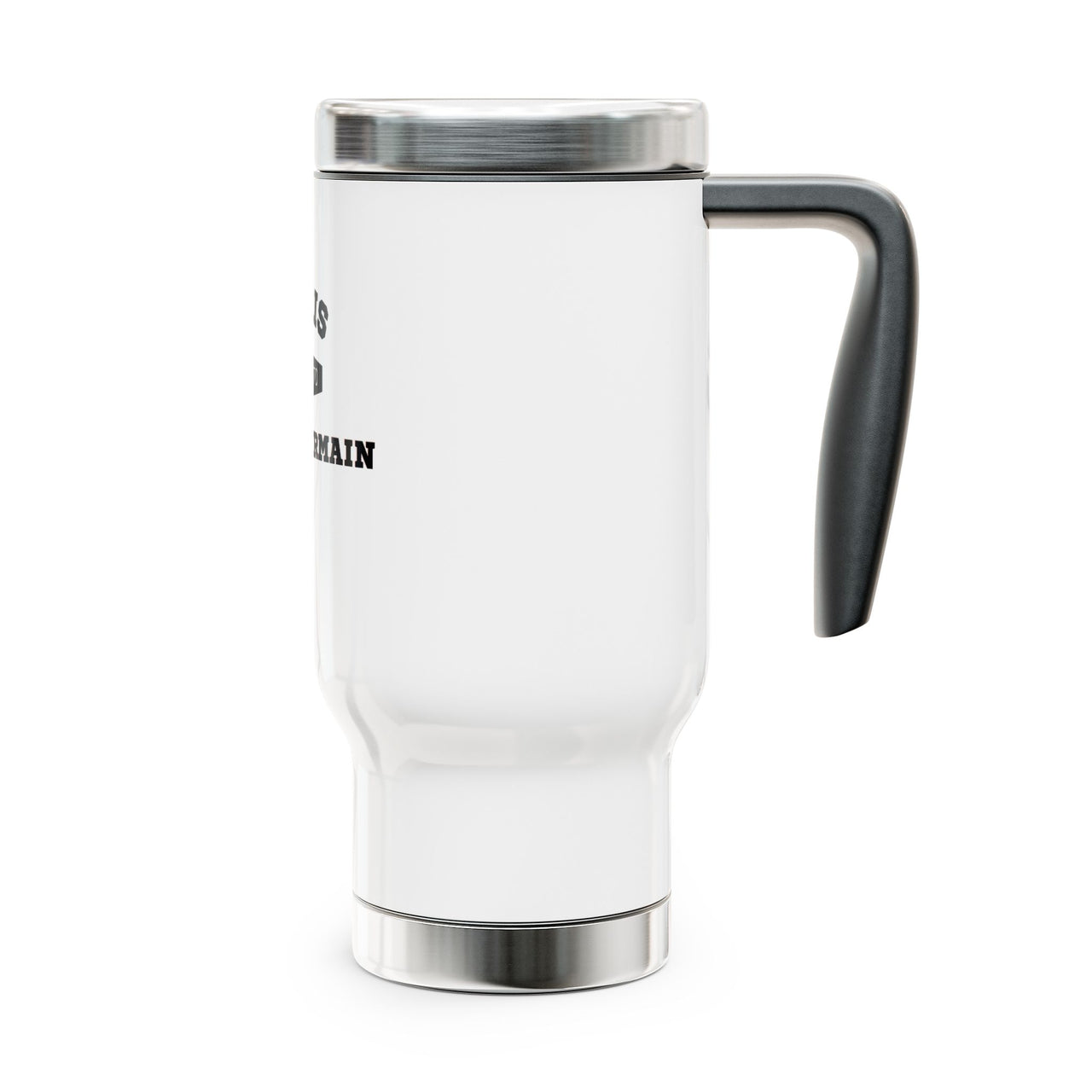 PSG Stainless Steel Travel Mug with Handle, 14oz