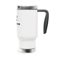 Thumbnail for PSG Stainless Steel Travel Mug with Handle, 14oz
