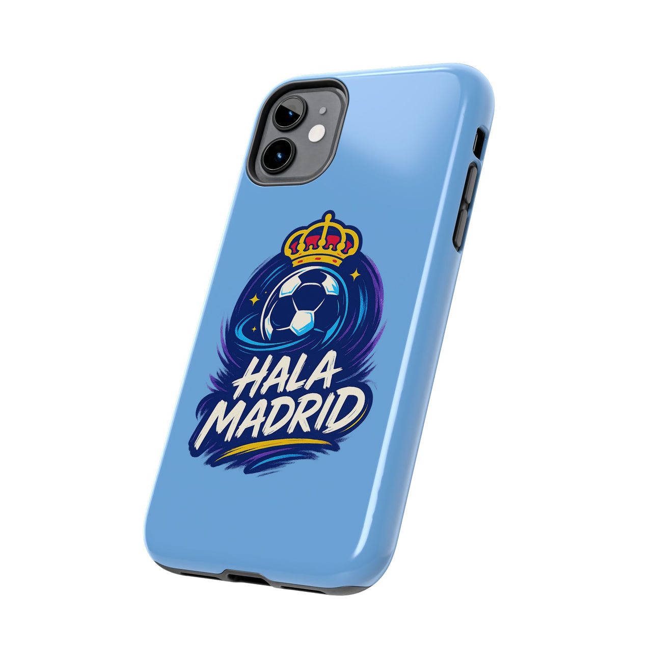 Real Madrid 'Hala Madrid' Tough Phone Case — Durable Soccer Fan Protective Case