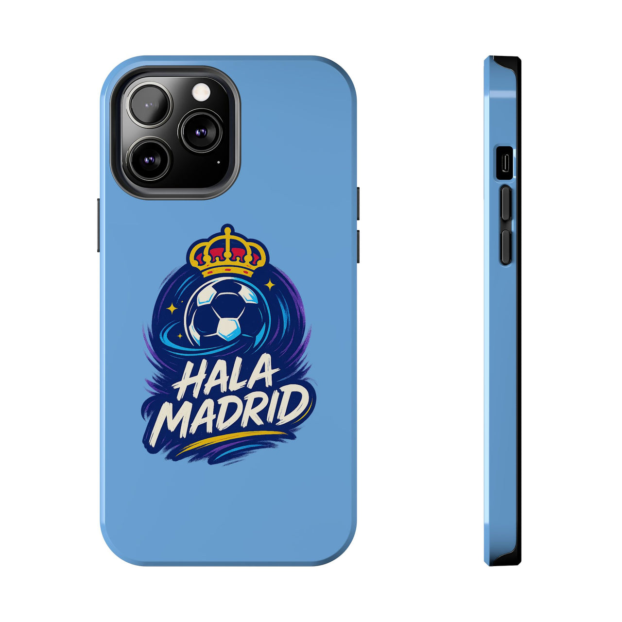 Real Madrid 'Hala Madrid' Tough Phone Case — Durable Soccer Fan Protective Case