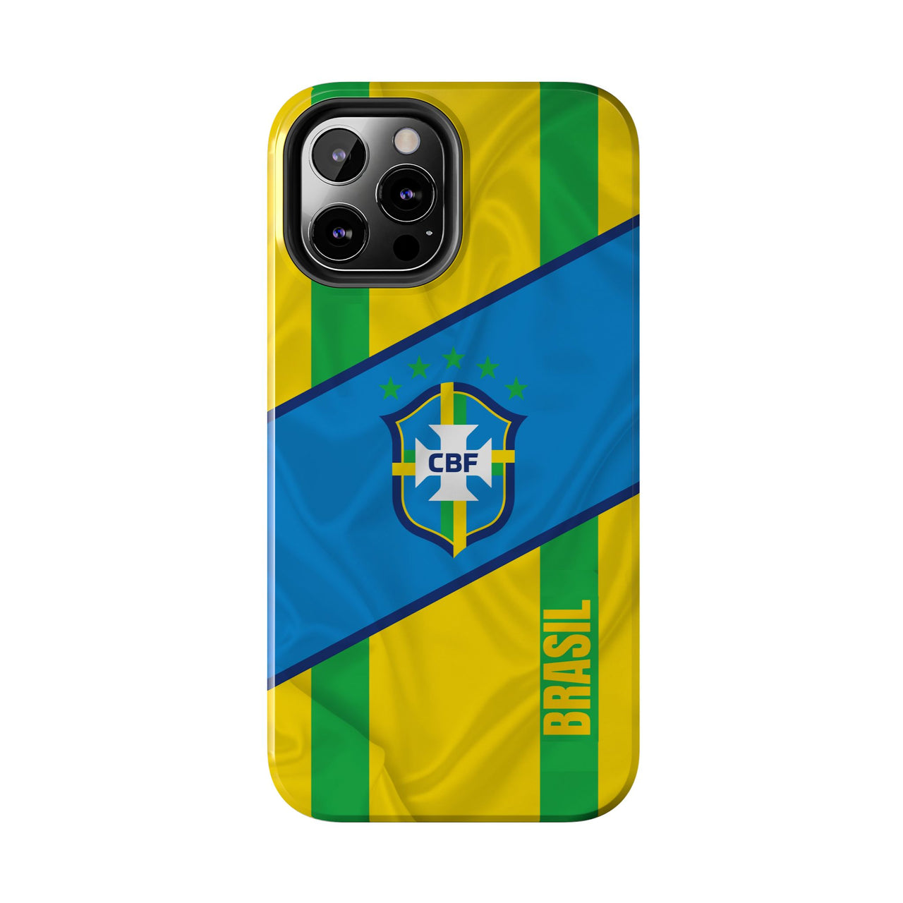 Brazil National Team Phone Case -  (Stripes)