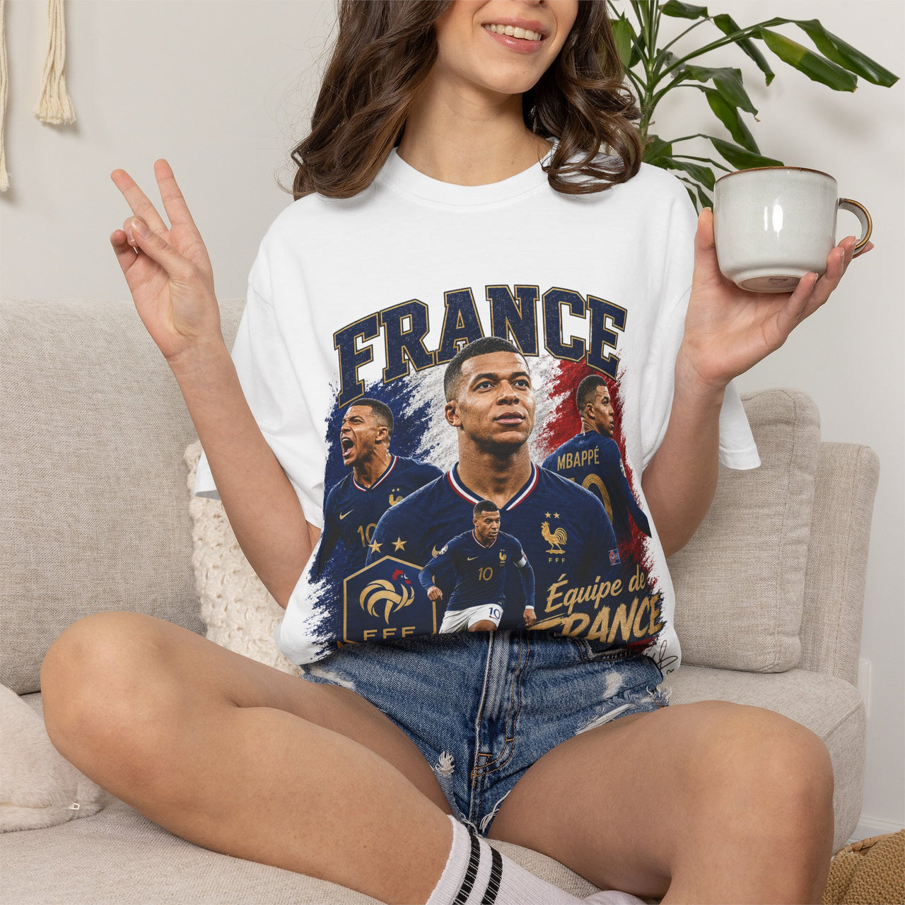Kylian Mbappé Graphic Tee -  Unisex