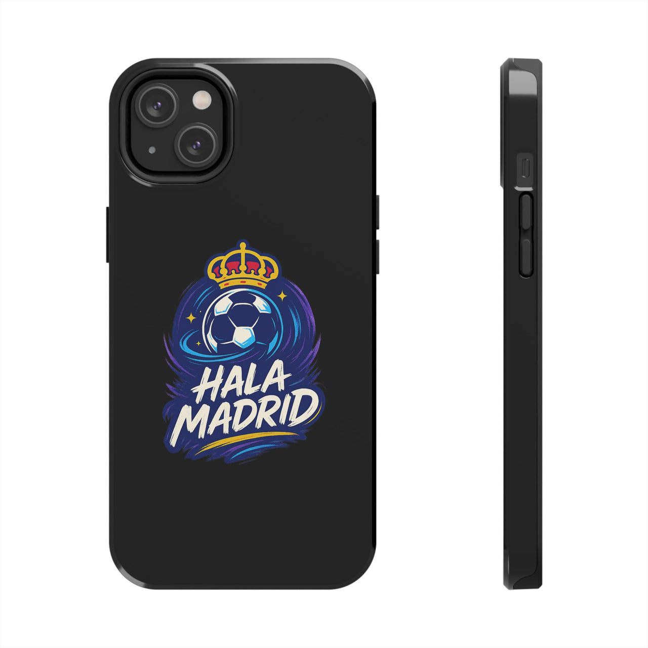 Real Madrid 'Hala Madrid'  Tough Phone Case - Black