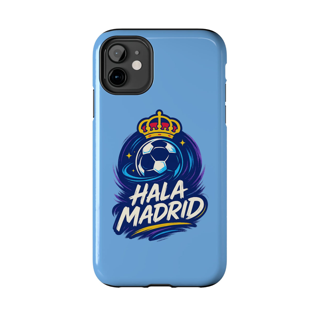 Real Madrid 'Hala Madrid' Tough Phone Case — Durable Soccer Fan Protective Case