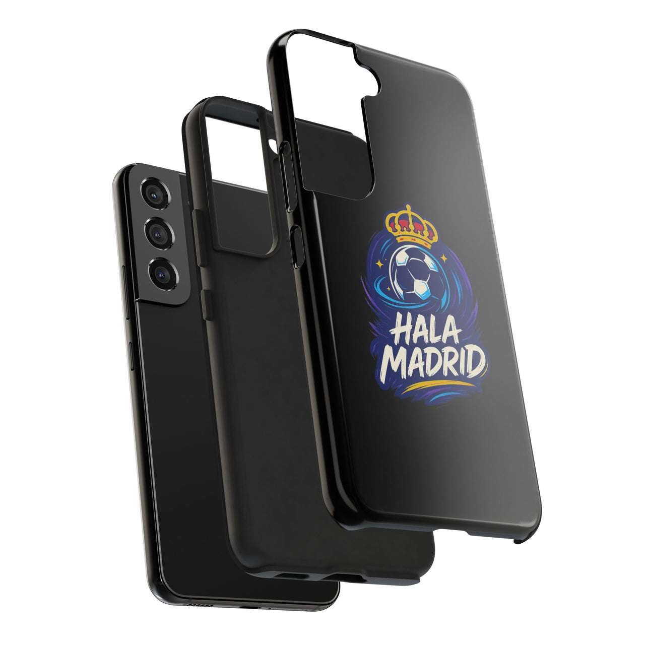 Real Madrid 'Hala Madrid'  Tough Phone Case - Black
