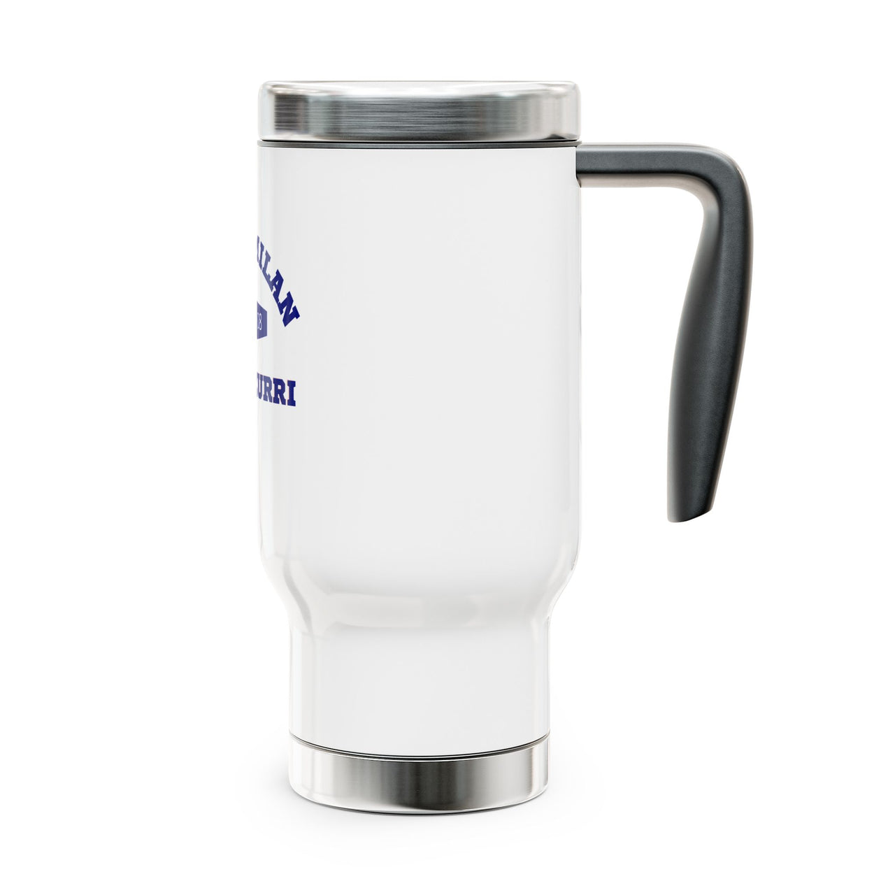 Inter Milan Stainless Steel Travel Mug with Handle, 14oz