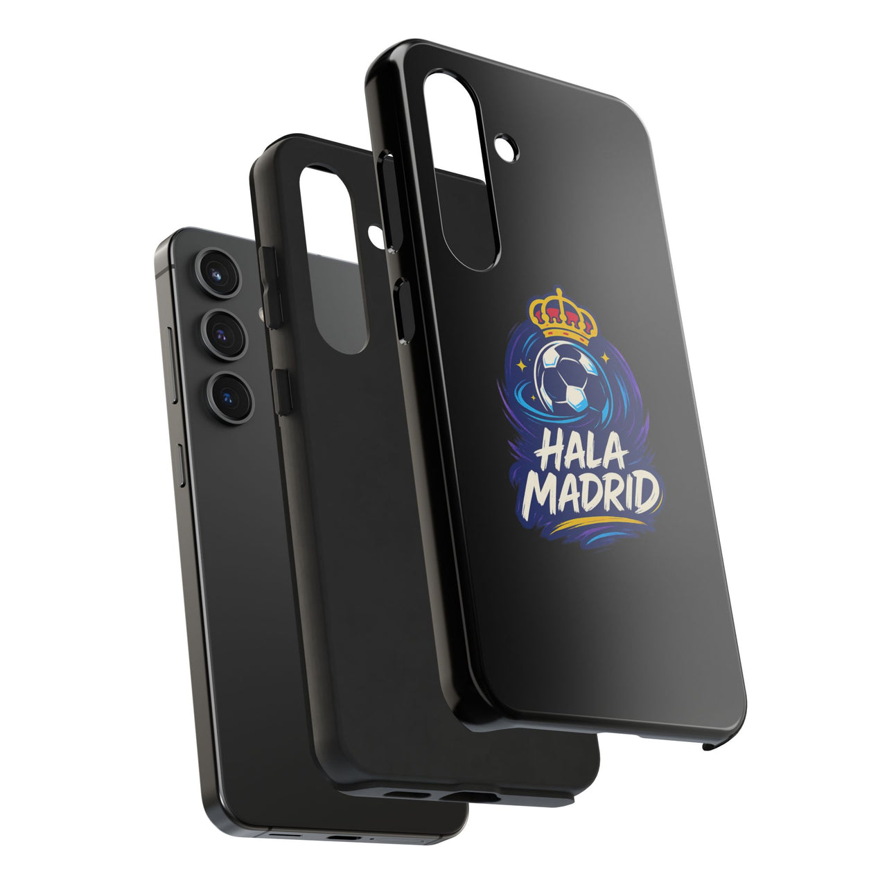 Real Madrid 'Hala Madrid'  Tough Phone Case - Black