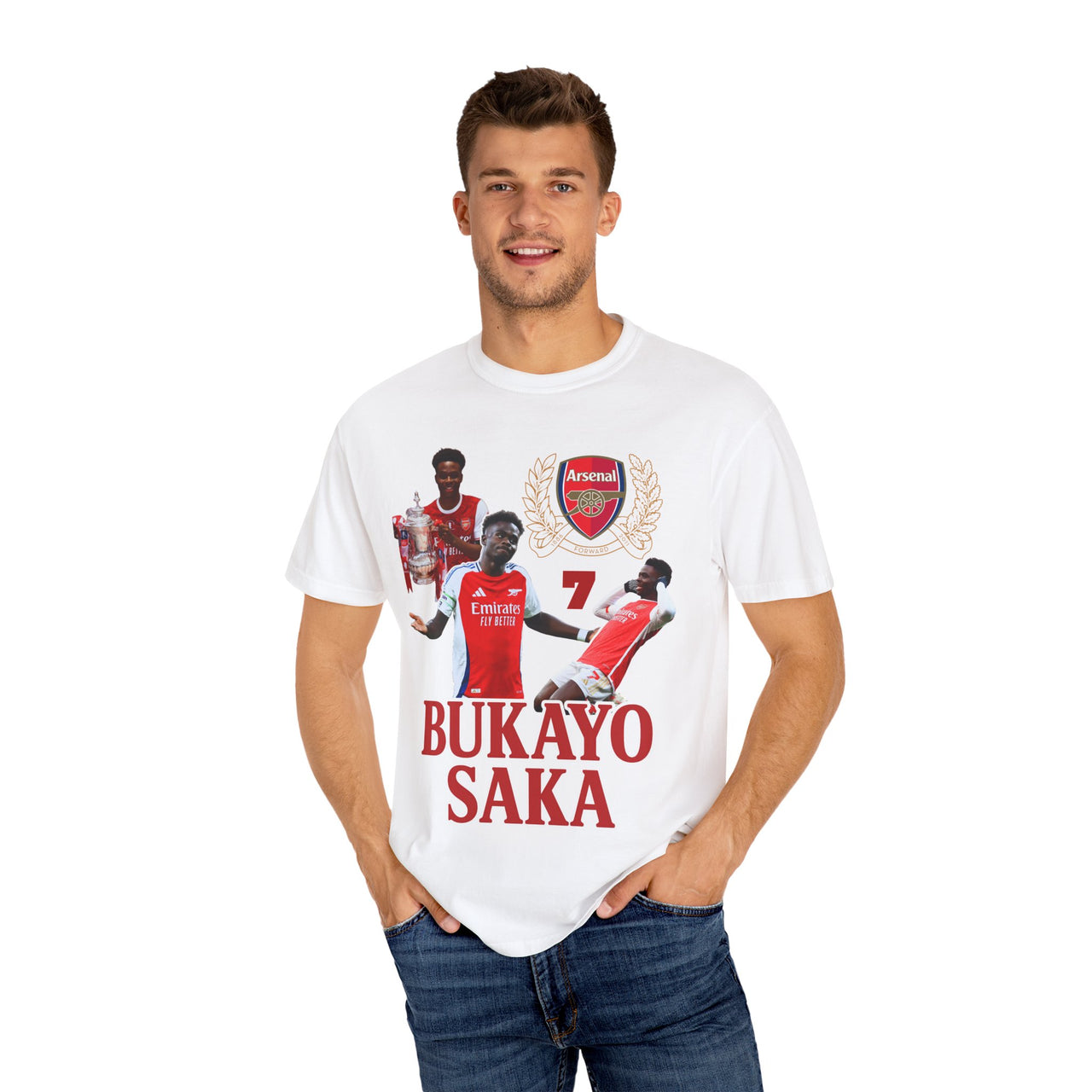 Bukayo Saka Graphic Tee - Unisex T-shirt