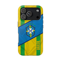 Thumbnail for Brazil National Team Phone Case -  (Stripes)