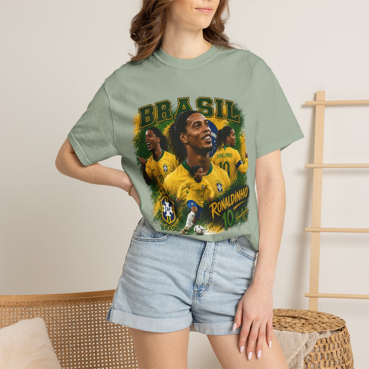 Ronaldinho Brazil Graphic Tee