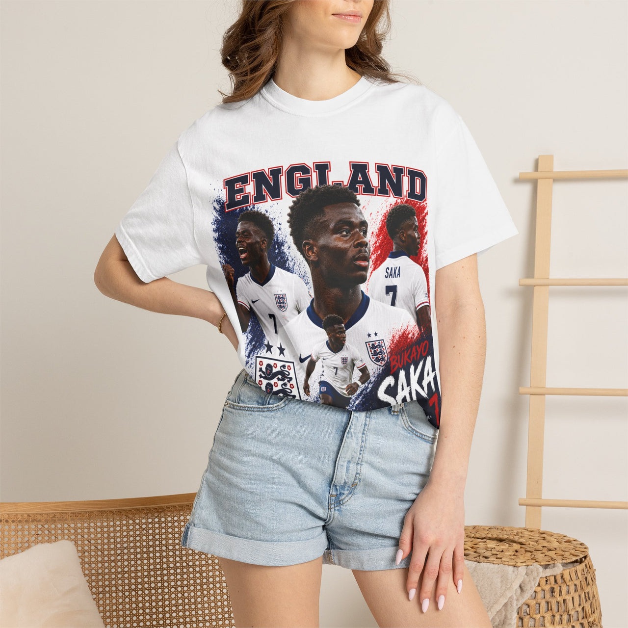 Bukayo Saka England Graphic Tee