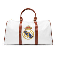 Thumbnail for Real Madrid Waterproof White Travel Bag