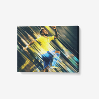 Thumbnail for Neymar International 1 Piece Canvas Wall Art for Living Room - Framed Ready to Hang 24