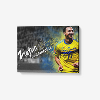 Thumbnail for Zlatan Ibrahimović Sweden 1 Piece Canvas Wall Art for Living Room - Framed Ready to Hang 24